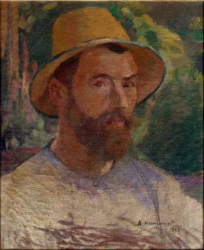 Autoportrait Abraham Hermanjat - Abraham Hermanjat