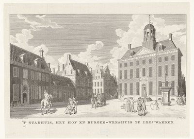 Hôtel de ville de Leeuwarden - Abraham Jacobsz. Hulk