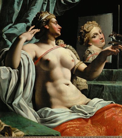 Lascivia (huile sur toile) - Abraham Janssens