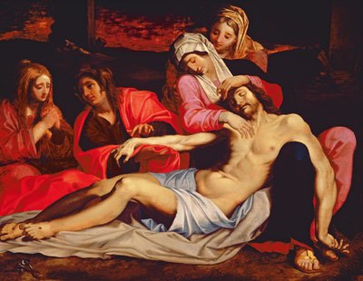 La lamentation du Christ - Abraham Janssens van Nuyssen