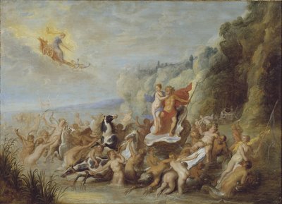Neptune et Amphitrite - Abraham Jansz. van Diepenbeeck