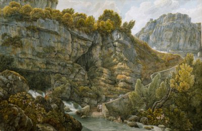 Les sources du Velino - Abraham Louis Rodolphe Ducros