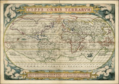 Abraham Ortelius Orbis Terrarum PublicationAnvers 1572 - Abraham Ortelius