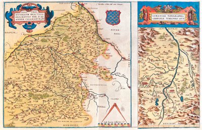 Région-a : Centre, Bourgogne, Auvergne, Limousin Région-b : Auvergne, France - Abraham Ortelius