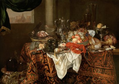 Nature morte au banquet - Abraham van Beijeren