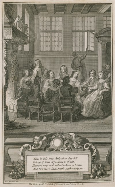 Le Duc et la Duchesse de Newcastle et leur famille - Abraham van Diepenbeeck