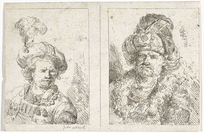 Deux bustes d