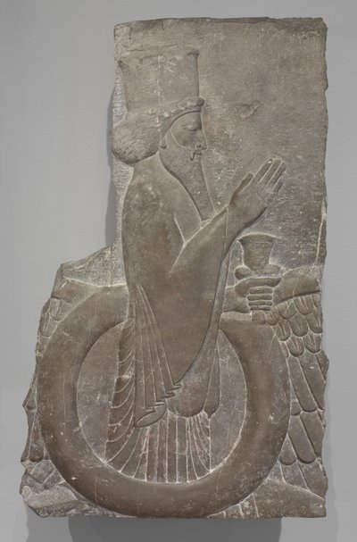 Ahuramazda dans le disque ailé, Persépolis, 486-460 av. J.-C. - Achaemenid
