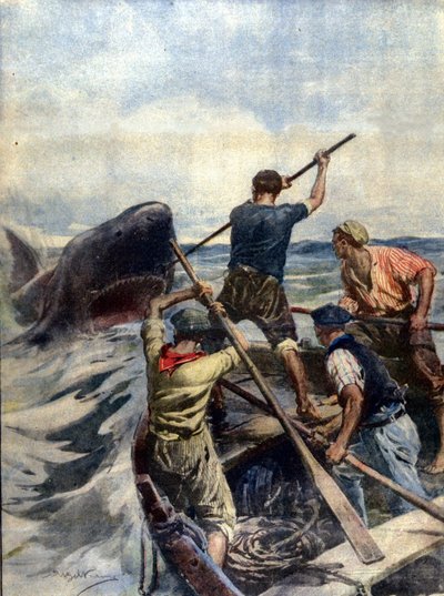 Une confrontation entre des pêcheurs siciliens et un énorme requin tigre s