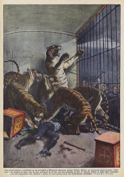 Une scène tragique s
