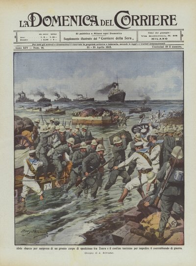 Débarquement habile par surprise d