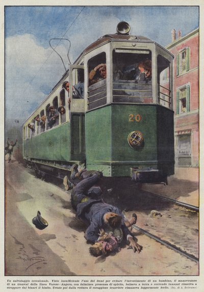 Un sauvetage exceptionnel - Achille Beltrame