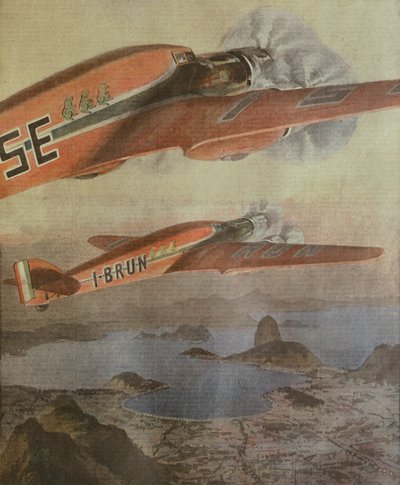 Vol transatlantique Italie-Brésil d