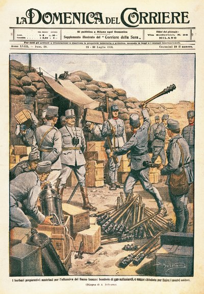 Barbares autrichiens préparant l