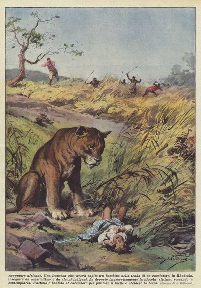 Aventures africaines - Achille Beltrame