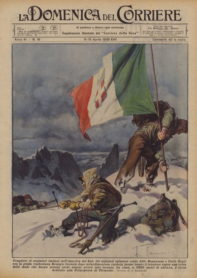 Conquêtes des alpinistes italiens en Amérique du Sud - Achille Beltrame