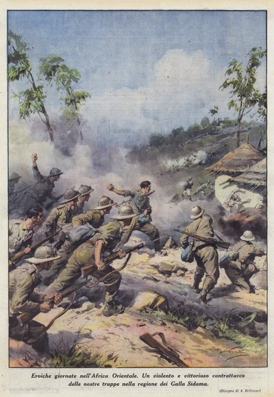 Journées héroïques en Afrique orientale - Achille Beltrame