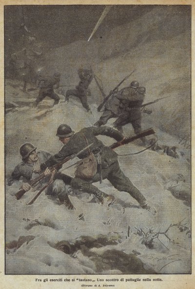 Parmi les armées qui se tâtent - Achille Beltrame