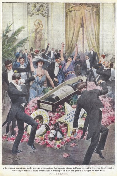 Les bacchanales américaines avant l