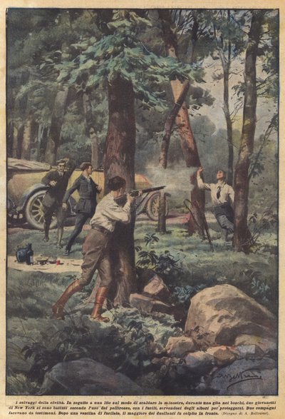 Les sauvages de la civilisation - Achille Beltrame