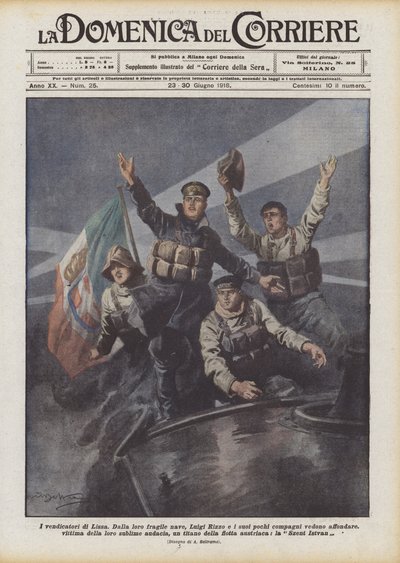 Les vengeurs de Lissa - Achille Beltrame
