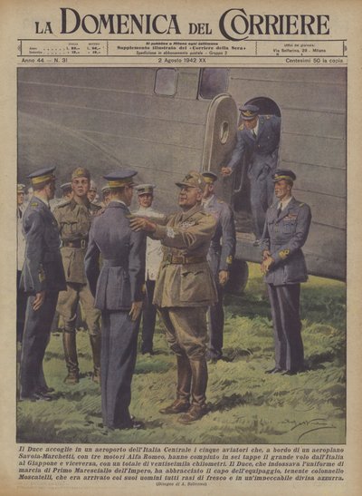 Le Duce Accueille dans un Aéroport du Centre de l