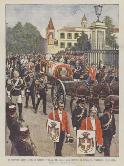 Le transport de la dépouille d