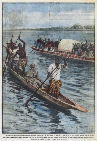Le futur chef de la nation dominatrice des mers, le Prince de Galles, en visite en Afrique - Achille Beltrame