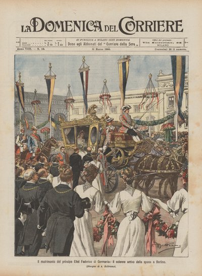 Le mariage du prince Eitel Frédéric d