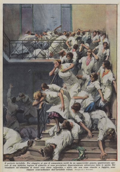 Le danger invisible - Achille Beltrame