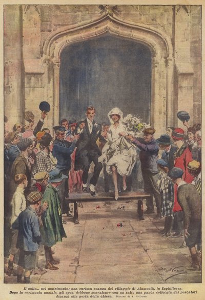 Le saut dans le mariage, une curieuse coutume du village d