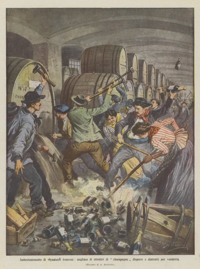 Fureur des vignerons français, des milliers d