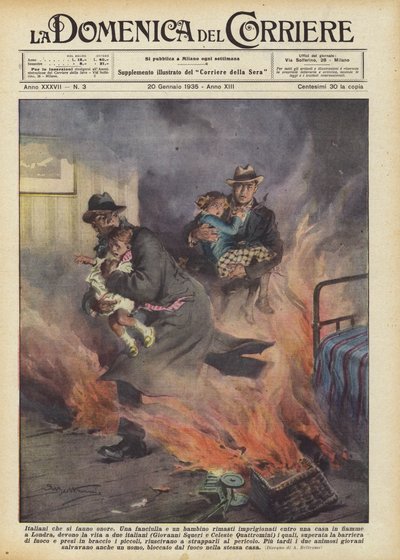 Italiens qui se font honneur - Achille Beltrame