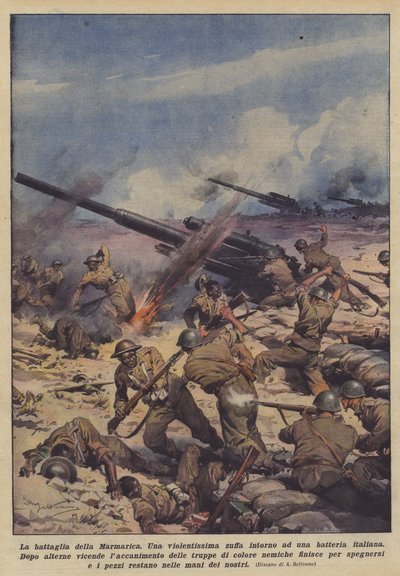 La bataille de la Marmarique - Achille Beltrame