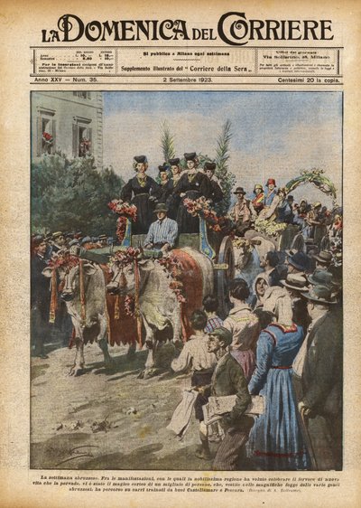 La semaine des Abruzzes - Achille Beltrame