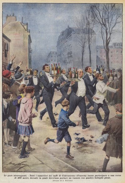 Les courses extravagantes - Achille Beltrame