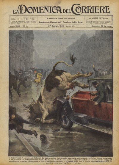 La corrida improvisée de Budapest - Achille Beltrame