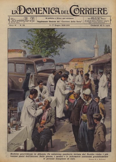 Mesures modernes en Albanie - Achille Beltrame