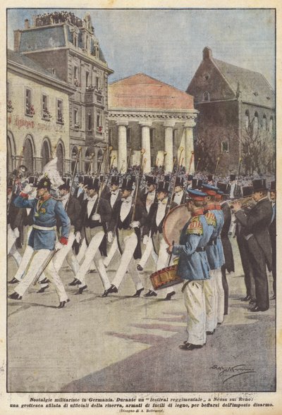 Nostalgies militaristes en Allemagne - Achille Beltrame