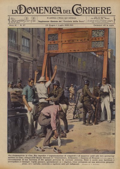 Heures dramatiques en Chine - Achille Beltrame