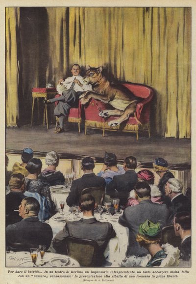 Pour donner le frisson - Achille Beltrame