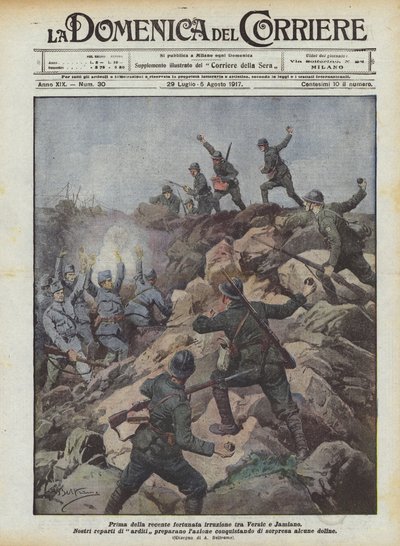 Avant la récente irruption réussie entre Versic et Jamiano - Achille Beltrame