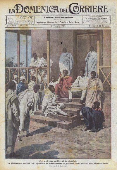 Survivances médiévales en Abyssinie - Achille Beltrame