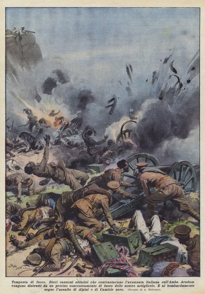 Tempête de feu - Achille Beltrame
