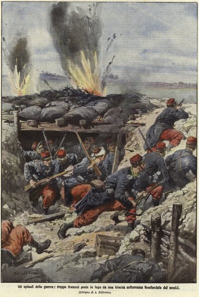 Les événements de la guerre - Achille Beltrame