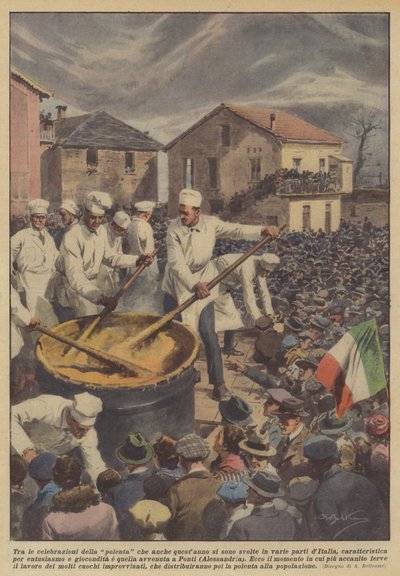 Parmi les célébrations de la polenta qui ont eu lieu cette année dans diverses parties de l