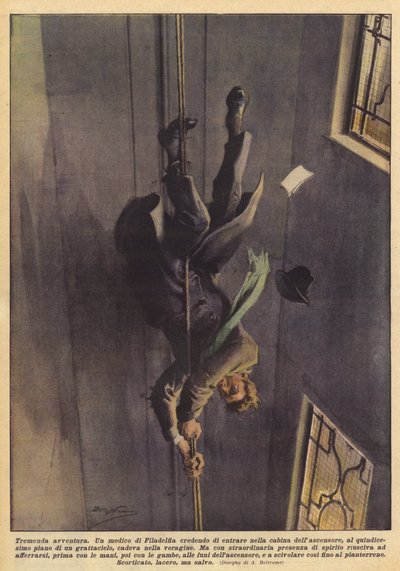 Aventure terrible - Achille Beltrame