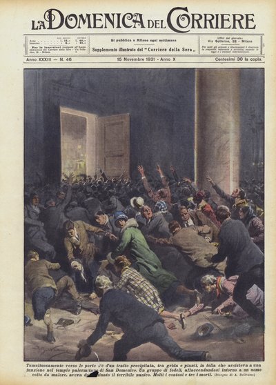 Tumultueusement vers les portes, elle s