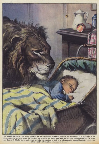Un enfant chanceux - Achille Beltrame