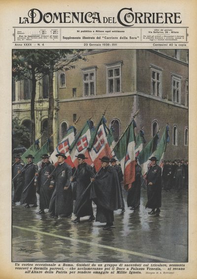 Un cortège exceptionnel à Rome - Achille Beltrame